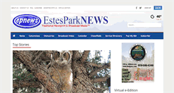 Desktop Screenshot of estesparknews.com